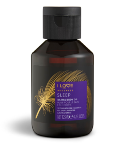 I Love Wellness Sleep Vitamin E Хидратиращо Лавандула Масло за тяло 125 ml