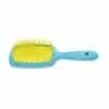 Janeke Superbrush Paddle Четка за коса жълто/тюркоазено