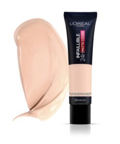 L'Oreal Paris Infaillible 24H Matte Cover Течен фон дьо тен 25 Rose Ivory 30 ml