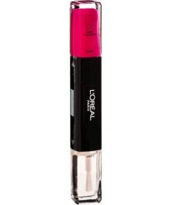 L'Oreal Paris Infallible Лак за нокти 2-в-1 010 Keep Magenta 2 x 5 ml