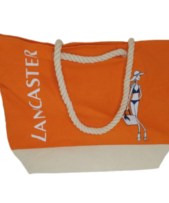 Ланкастър Ланкастър Материал Текстилна чанта Плаж Оранжево 44 x 26 см