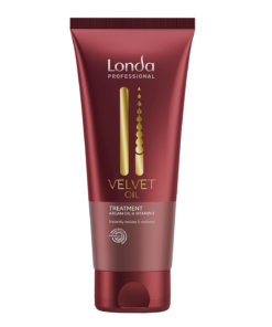 Londa Professional Velvet Oil Argan Oil & Vitamin E Крем-маска за третиране на коса за блясък 200 ml