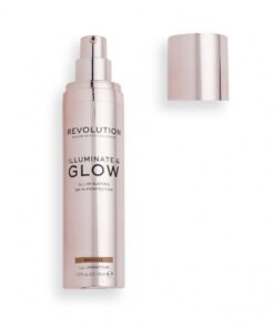 Makeup Revolution Glow & lluminate течен хайлайтър бронз за лице 40 ml