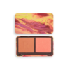Makeup Revolution London Neon Heat Dynamic осветяващ палитра с хайлайтери за руж Peach Heat 56 g