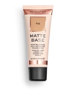Makeup Revolution REVOLUTION Vegan Matte Finish Течен фон дьо тен F 10 28 ml