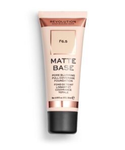 Makeup Revolution REVOLUTION Vegan Matte Finish Течен фон дьо тен F 6.5 28 ml
