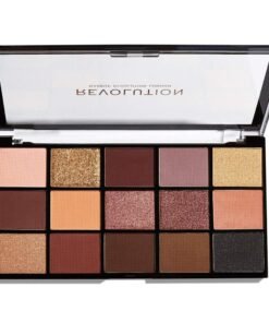 Makeup Revolution The Reloaded палитра сенки за очи кадифена роза 15 нюанса 165 g