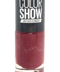 Maybelline Color Show 60 Seconds Лак за нокти Nr. 265 винен блясък 7 мл