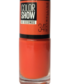 Maybelline Color Show 60 Seconds Лак за нокти Nr. 341 Портокалова приставка 7 мл