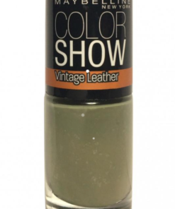 Maybelline Color Show Vintage Leather лак за нокти Nr. 208 Sage Staple Green 7 мл