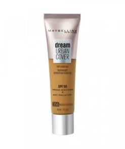 Maybelline Dream Urban Cover Пълно покритие Кремообразна основа 356 Топъл кокос SPF 50 30 ml