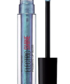 Maybelline Electrio Shine Prismatic Гланц за устни 165 Electric Blue 5 ml