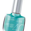 Maybelline Express Finish 40 секунди лак за нокти Nr. 862 Тюркоаз 10 мл