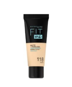 Maybelline Fit Me Matte + Poreless течен фон дьо тен 118 гол цвят 30 ml