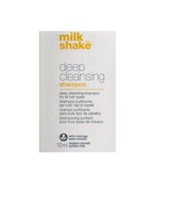 Млечен шейк специално дълбоко почистване млечни протеини шампоан за коса за почистване 10 ml