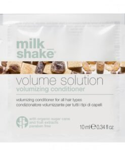 Млечен шейк разтвор за обем без парабени балсам за коса за обем 10 ml