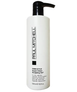 Paul Mitchell Firm Style Super Clean Sculpting без парабени гел за оформяне на коса за стилизиране здрава фиксация 500 ml