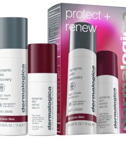 Protect + Renew Set Dermalogica: Dynamic Skin Ретинол Серум против бръчки За лице 10 мл + Dynamic Skin Ретинол Серум против бръчки За лице SPF 50 15 мл