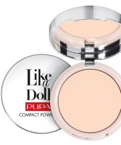 Pupa Like A Doll без парабени прозрачна компактна пудра 01 светло бежово 9 g
