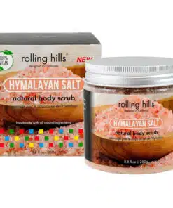Rolling Hills Хималайска сол Елиминира замърсяванията Скраб за тяло 250 g