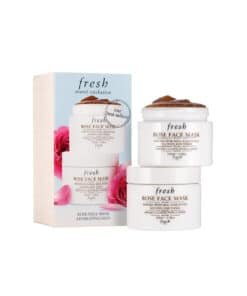 Комплект Duo Свеж Роза Успокояваща и тонизираща Крем маска За лице 2 бр. 100 мл
