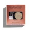 Комплект Makeup Revolution: Flawless Foils Vegan Eyeshadow Primer 2 ml + Flawless Foils Vegan Eyeshadow Palette Retreat 2 g