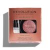 Комплект Makeup Revolution: Flawless Foils Vegan Eyeshadow Primer 2 ml + Flawless Foils Vegan Eyeshadow Palette Rose Gold 2 g
