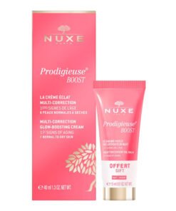 Комплект Nuxe: Creme Prodigieuse Boost Multi-Correction Крем за лице 40 мл + Creme Prodigieuse Boost Възстановяващ Нощен Балсам За лице 15 мл