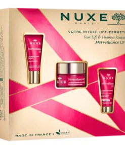 Комплект Nuxe: Merveillance Expert Лифтинг крем за лице 50 мл + Merveillance Lift веган лифтинг околоочен крем 15 мл + Merveillance Lift веган лифтинг нощен крем за лице 15 мл