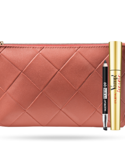 Комплект Pupa: Multiplay Double-Ended Eyeshadow & Kajal Eyeliner 2-In-1 09 Deep Black 12 g + Vamp! Спирала Forever без парабени водоустойчива спирала 111 черна 9 ml