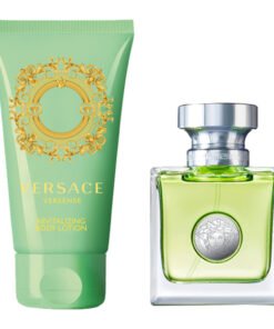 Комплект Versace: Versense Тоалетна вода За жени 30 ml + Versense Душ гел 50 ml