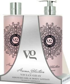 Комплект Vivian Grey: Aroma Selection Lotus & Rose Хидратиращ Лосион за тяло 500 ml + Aroma Selection Lotus & Rose Омекотяващ Душ гел За всички типове кожа 500 ml
