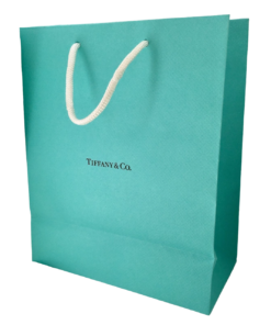 Tiffany & Co Tiffany & Co. картонена чанта GWP зелена размер L