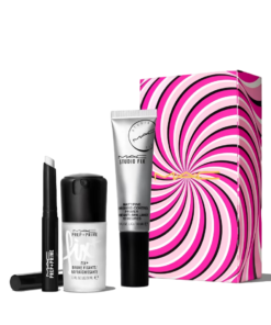 Комплект Tricks of The Trade MAC: Studio Fix Oil Free Base Крем червило 17 g + Prep + Prime Shine Control Spray Primer Lotion 30 ml + Studio Fix Mattifying Liquid Primer 30 ml