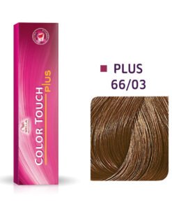 Wella Professionals Color Touch Plus безамонячна полутрайна боя за коса 66/03 Тъмно русо естествено златисто интензивно 60 ml