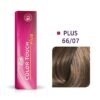 Wella Professionals Color Touch Plus полутрайна боя за коса без амоняк 66/07 Тъмно русо естествено наситено кестеняво 60 ml
