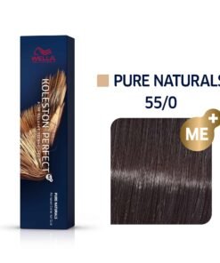 Wella Professionals Koleston Perfect Me+ Трайна боя за коса 55/0 Light Chestnut Natural Intense 60 ml