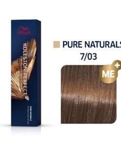 Wella Professionals Koleston Perfect Me+ Трайна боя за коса 7/03 Средно русо естествено златисто 60 ml