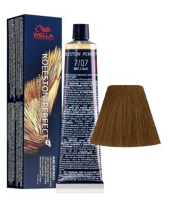 Wella Professionals Koleston Perfect Me+ Трайна боя за коса 7/07 Средно рус естествен кестен 60 ml