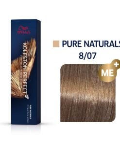 Wella Professionals Koleston Perfect Me+ Трайна боя за коса 8/07 Светло русо естествен кестен 60 ml