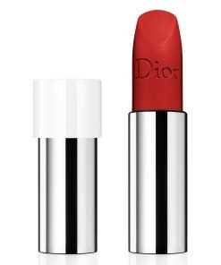 Christian Dior Dior Rouge матово кремообразно червило 999 пълнител 3.5 г
