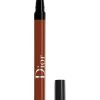 Christian Dior Diorshow On Stage Водоустойчив Ултра-гъвкав филцов връх Наситен цвят Течна очна линия 676 Сатенено ръждиво 0.55 мл
