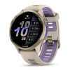 Forerunner® 970 - Forerunner® 970 - Soft Gold Titanium с French Grey корпус и French Grey/Translucent Indigo каишка - Portmoneta.bg