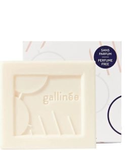 Gallinee Microbiome Skincare без парфюм успокояващ почистващ бар за лице и тяло 100 g