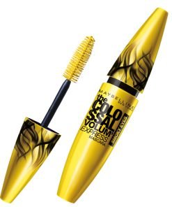 Maybelline The Colossal Volume Express Колаген Матово покритие Спирала Опушени очи Черно 10.7 мл