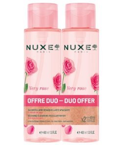 Комплект Duo Nuxe Very Rose Почистваща и успокояваща Мицеларна вода За чувствителна кожа 2 бр. 400 ml