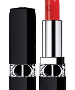 Christian Dior Couture Colour Floral сатенен финиш кремообразно червило 080 Red Smile пълнител 3.5 г