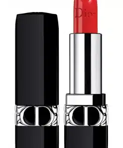 Christian Dior Couture Colour Floral сатенен финиш кремообразно червило 080 Red Smile пълнител 3.5 г