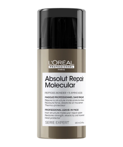 L'Oreal Professionnel Serie Expert Absolut Repair Molecular Крем-терапия за коса без отмиване за възстановяване 100 мл