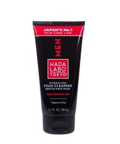 Hada Labo Tokyo, Men, Hyaluronic Acid, Eliminates Impurities, Cleansing Foam, 150 ml